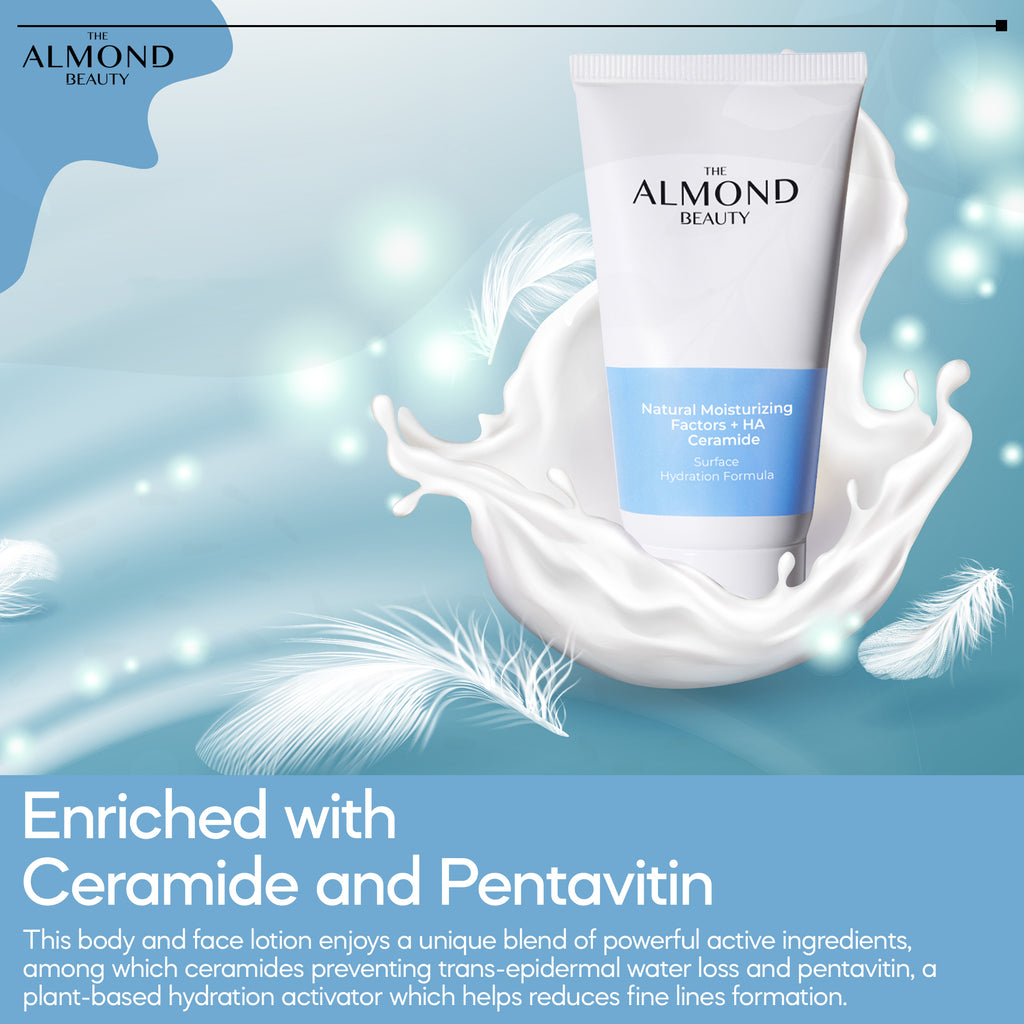 The Almond Beauty 24H Hydrating Cream with Hyaluronic Acid and Ceramide