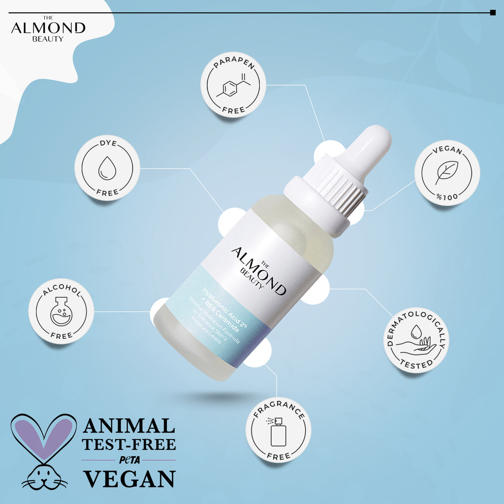 The Almond Beauty HydraFirm 2% HA + B5 Serum