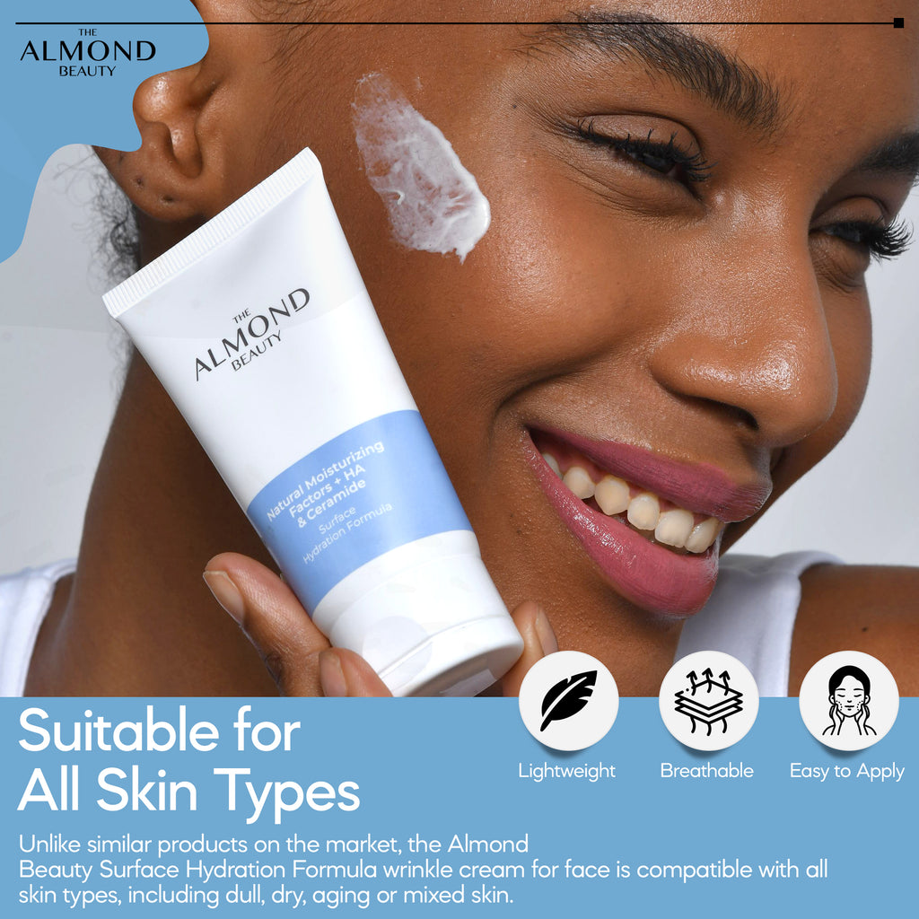 The Almond Beauty 24H Hydrating Cream with Hyaluronic Acid and Ceramide