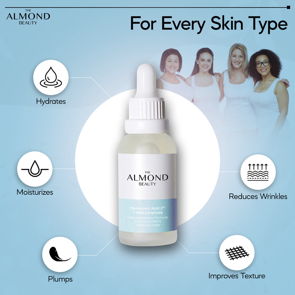 The Almond Beauty HydraFirm 2% HA + B5 Serum