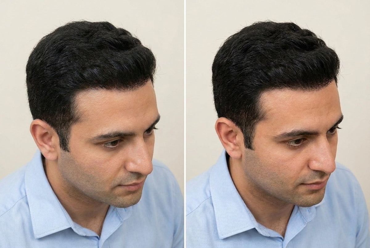 Crown & Hairline — Men — after