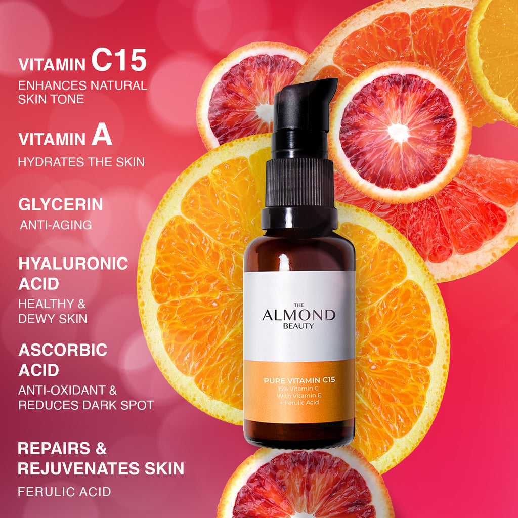 The Almond Beauty GlowLift C15 Serum