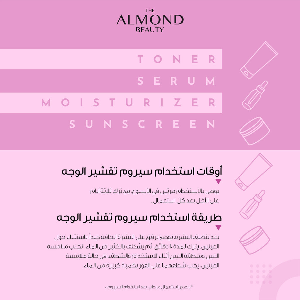 The Almond Beauty GlowReset AHA 10% BHA 2% Serum
